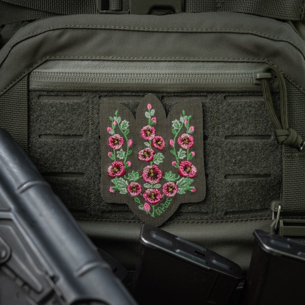 M-Tac нашивка Тризуб рожеві Мальви (вишивка) Ranger Green - 51511023 M-Tac нашивка Тризуб рожеві Мальви (вишивка) Ranger Green - 51511023