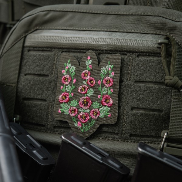 M-Tac нашивка Тризуб рожеві Мальви (вишивка) Ranger Green - 51511023 M-Tac нашивка Тризуб рожеві Мальви (вишивка) Ranger Green - 51511023