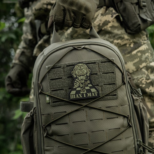 M-Tac нашивка Шах і Мат Black/Olive - 51511201 M-Tac нашивка Шах і Мат Black/Olive - 51511201