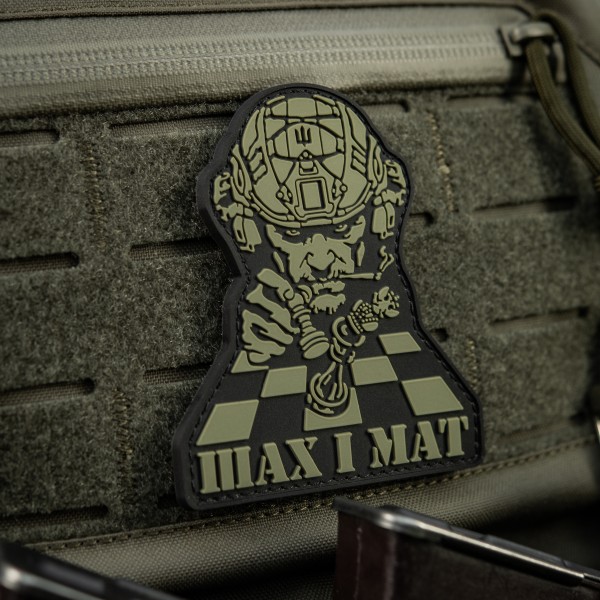 M-Tac нашивка Шах і Мат Black/Olive - 51511201 M-Tac нашивка Шах і Мат Black/Olive - 51511201