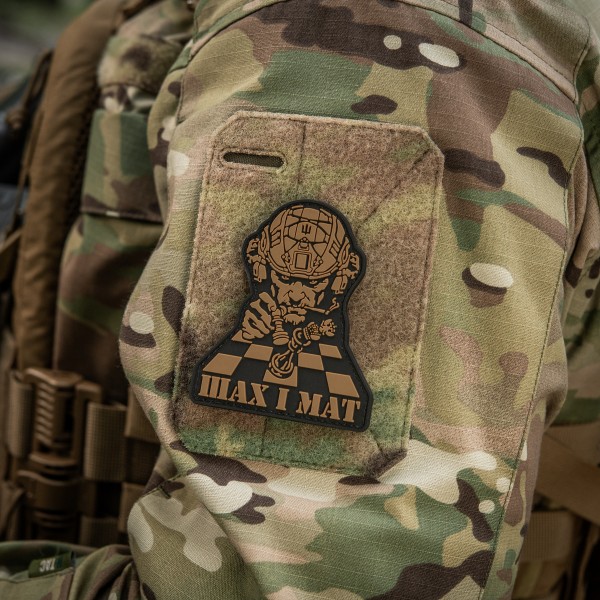 M-Tac нашивка Шах і Мат Black/Coyote - 51511205 M-Tac нашивка Шах і Мат Black/Coyote - 51511205