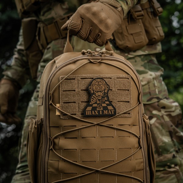 M-Tac нашивка Шах і Мат Black/Coyote - 51511205 M-Tac нашивка Шах і Мат Black/Coyote - 51511205