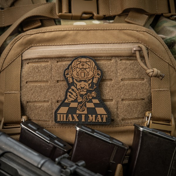 M-Tac нашивка Шах і Мат Black/Coyote - 51511205 M-Tac нашивка Шах і Мат Black/Coyote - 51511205