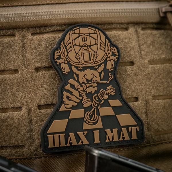 M-Tac нашивка Шах і Мат Black/Coyote - 51511205 M-Tac нашивка Шах і Мат Black/Coyote - 51511205