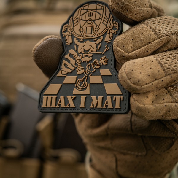 M-Tac нашивка Шах і Мат Black/Coyote - 51511205 M-Tac нашивка Шах і Мат Black/Coyote - 51511205