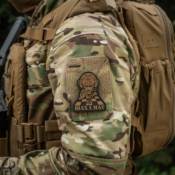 M-Tac нашивка Шах і Мат Black/Coyote - 51511205 M-Tac нашивка Шах і Мат Black/Coyote - 51511205