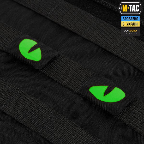 M-Tac нашивка Tiger Eyes Laser Cut (пара) Black/Green/GID - 51512002 M-Tac нашивка Tiger Eyes Laser Cut (пара) Black/Green/GID - 51512002