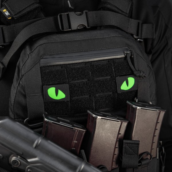 M-Tac нашивка Tiger Eyes Laser Cut (пара) Black/Green/GID - 51512002 M-Tac нашивка Tiger Eyes Laser Cut (пара) Black/Green/GID - 51512002