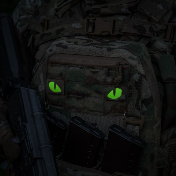 M-Tac нашивка Tiger Eyes Laser Cut (пара) Multicam/Green/GID - 51512008 M-Tac нашивка Tiger Eyes Laser Cut (пара) Multicam/Green/GID - 51512008