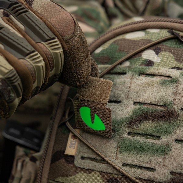 M-Tac нашивка Tiger Eyes Laser Cut (пара) Multicam/Green/GID - 51512008 M-Tac нашивка Tiger Eyes Laser Cut (пара) Multicam/Green/GID - 51512008