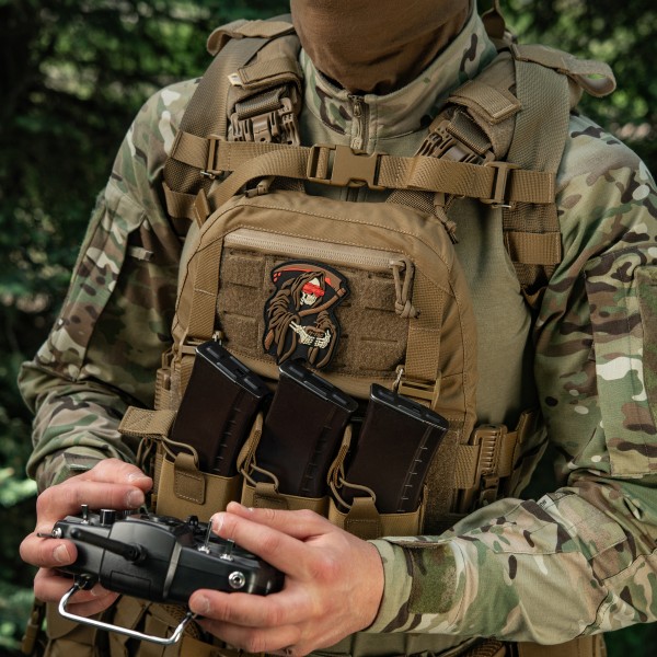 M-Tac нашивка FPV Operator PVC Black/Coyote - 51517005