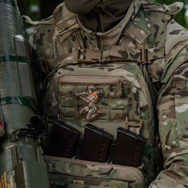 M-Tac нашивка Tactical girl №9 PVC Tattoo - 51519002