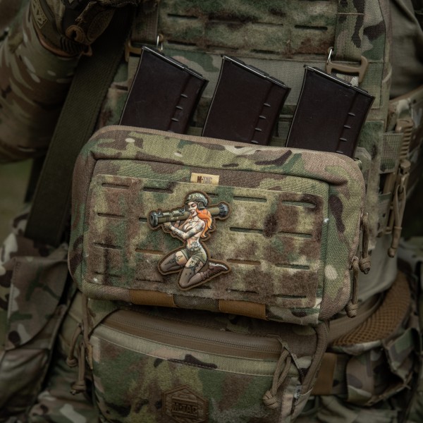 M-Tac нашивка Tactical girl №9 PVC Tattoo - 51519002