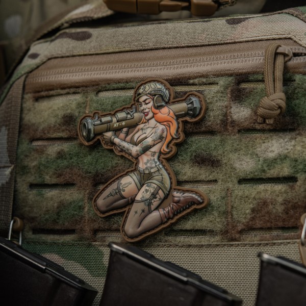 M-Tac нашивка Tactical girl №9 PVC Tattoo - 51519002