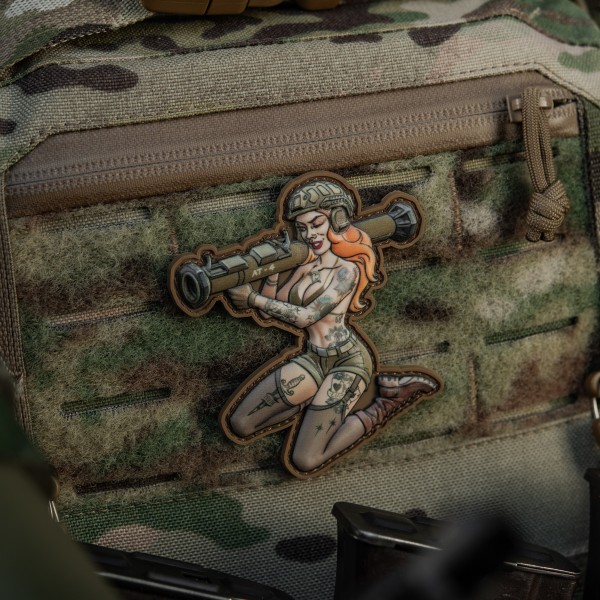 M-Tac нашивка Tactical girl №9 PVC Tattoo - 51519002