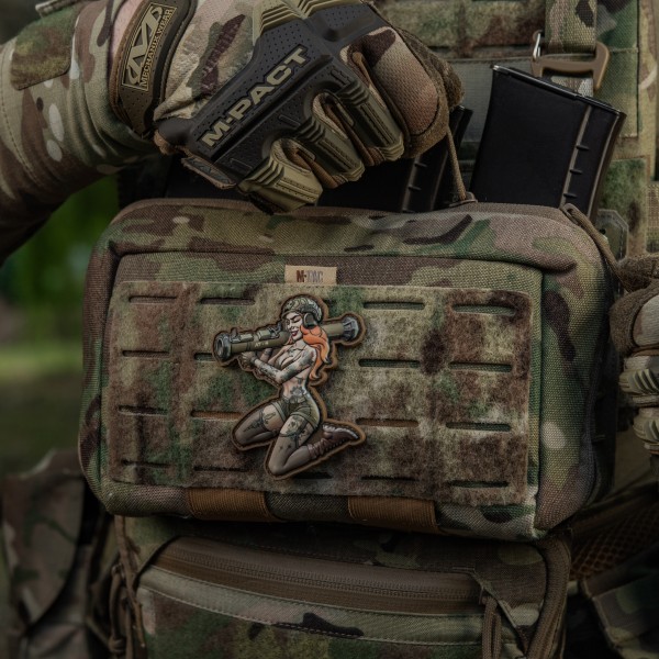 M-Tac нашивка Tactical girl №9 PVC Tattoo - 51519002