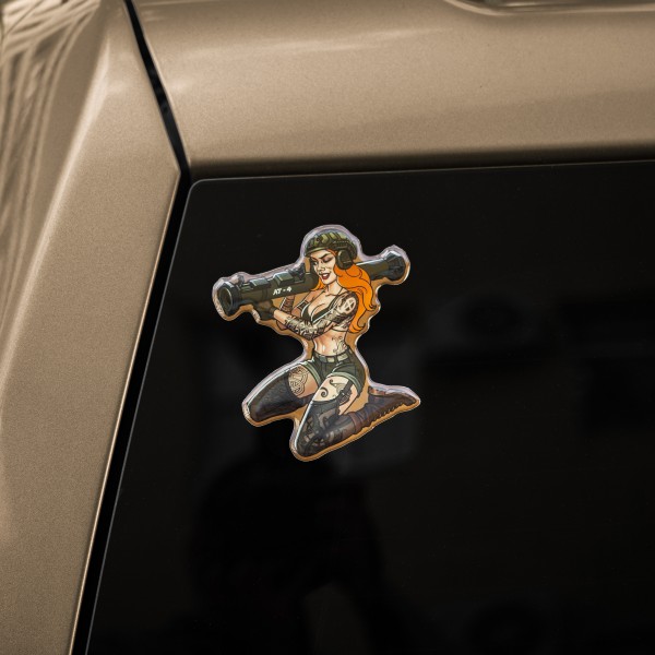M-Tac наклейка обємна Tactical girl №10 AT4 Скандинавик - 51530001 M-Tac наклейка обємна Tactical girl №10 AT4 Скандинавик - 51530001