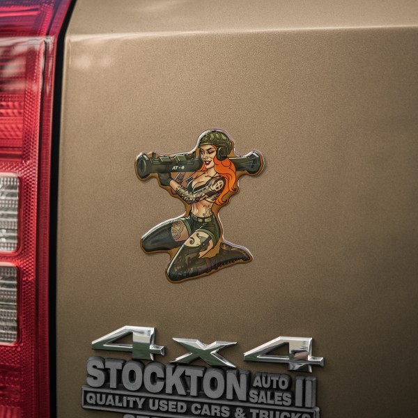 M-Tac наклейка обємна Tactical girl №10 AT4 Скандинавик - 51530001 M-Tac наклейка обємна Tactical girl №10 AT4 Скандинавик - 51530001