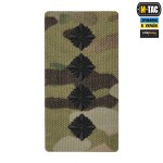 M-Tac погон на липучці капітан (вишивка) Multicam