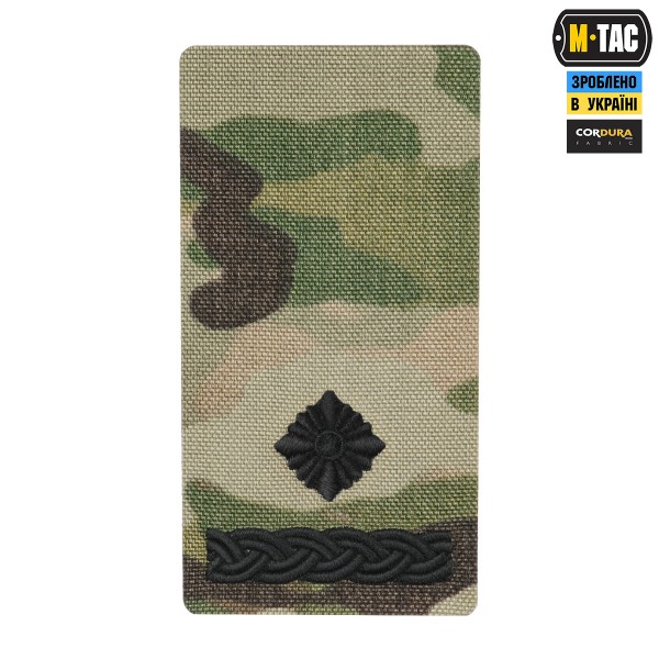 M-Tac погон на липучке Майор (вишивка) Multicam - 51534005