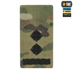 M-Tac погон на липучці Підполковник (вишивка) Multicam