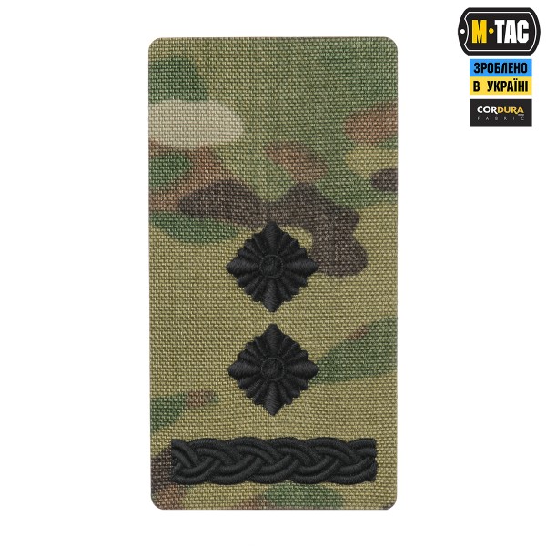 M-Tac погон на липучке Подполковник (вишивка) Multicam - 51534006