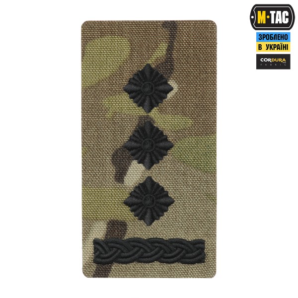 M-Tac погон на липучці Полковник (вишивка) Multicam - 51534007