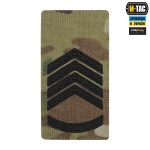 M-Tac погон на липучке Главный сержант (вишивка) Multicam
