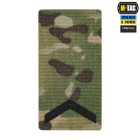 M-Tac погон на липучке Старший солдат (вишивка) Multicam