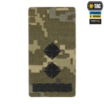 M-Tac погон на липучці Підполковник (вишивка) MM14