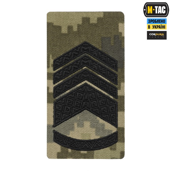 M-Tac погон на липучке Главный Мастер сержант (вишивка) MM14 - 51534109