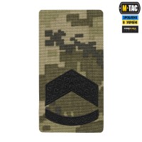 M-Tac погон на липучке Штаб-Сержант (вишивка) MM14