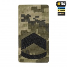 M-Tac погон на липучці Штаб-Сержант (вишивка) MM14