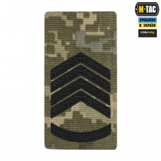 M-Tac погон на липучці Головний сержант (вишивка) MM14