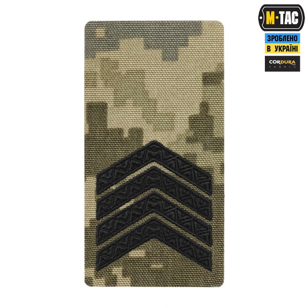 M-Tac погон на липучці Старший сержант (вишивка) MM14 - 51534112