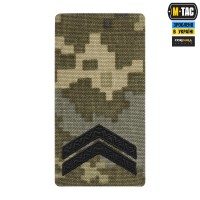 M-Tac погон на липучці Молодший сержант (вишивка) MM14