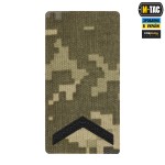 M-Tac погон на липучке Старший солдат (вишивка) MM14