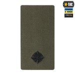 M-Tac погон на липучці молодший лейтенант (вишивка) Ranger Green