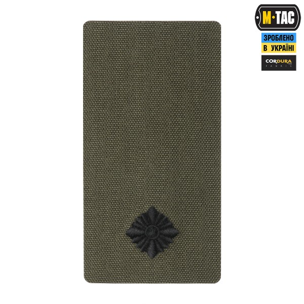 M-Tac погон на липучке Младший лейтенант (вишивка) Ranger Green - 51534202