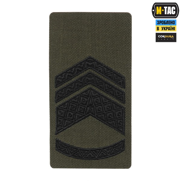 M-Tac погон на липучке Старший Мастер сержант (вишивка) Ranger Green - 51534207