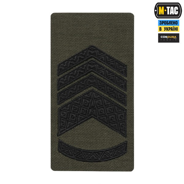 M-Tac погон на липучке Главный Мастер сержант (вишивка) Ranger Green - 51534209