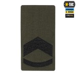 M-Tac погон на липучці Штаб-Сержант (вишивка) Ranger Green