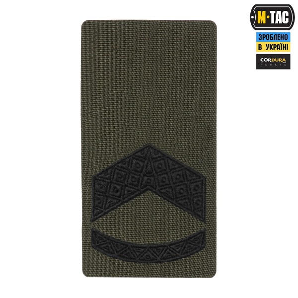 M-Tac погон на липучці Штаб-Сержант (вишивка) Ranger Green - 51534210