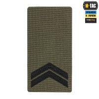 M-Tac погон на липучці Молодший сержант (вишивка) Ranger Green