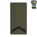 M-Tac погон на липучке Старший солдат (вишивка) Ranger Green