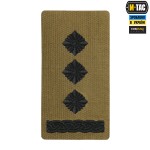 M-Tac погон на липучке Полковник (вишивка) Coyote