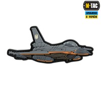 M-Tac нашивка F-16 PVC