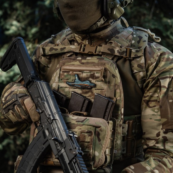 M-Tac нашивка F-16 PVC Blue - 51538015