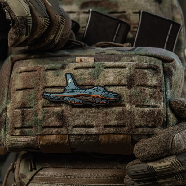 M-Tac нашивка F-16 PVC Blue - 51538015