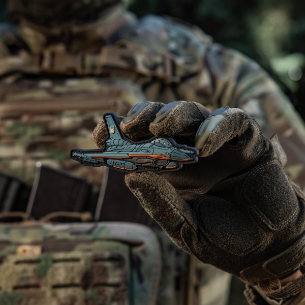 M-Tac нашивка F-16 PVC Blue - 51538015